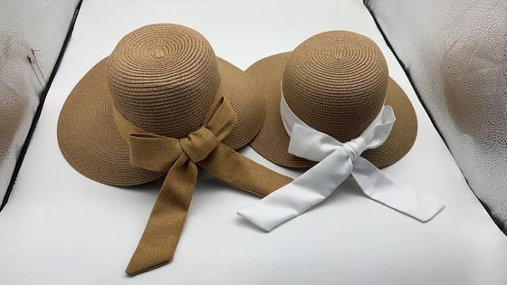Natural Straw Sun Hat For Women With Wide Brim